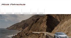 Desktop Screenshot of nicos-fahrschule.de