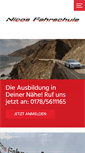Mobile Screenshot of nicos-fahrschule.de